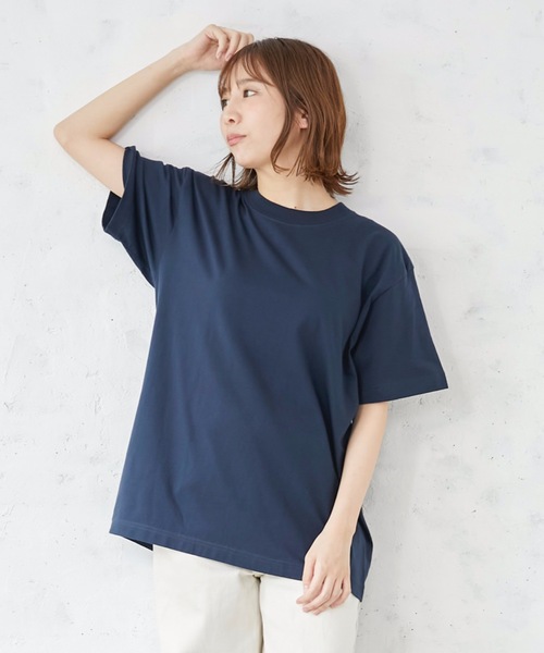 HANES（ヘインズ）の「【HANES/ヘインズ】GWの旅行・レジャーに 厚手で透けない ＢＥＥＦＹ Ｔ－ＳＨＩＲＴ ２Ｐ Ｈ５１８０－２ ビーフィー/Tシャツ/2枚組/無地/ユニセックス ヘビーウェイト（Tシャツ/カットソー・メンズ・ホワイト/ブラック/ネイビー/グレー・SMALL/MEDIUM/LARGE/X-LARGE/X-SMALL）」の7枚目の写真