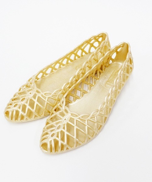 Casselini（キャセリーニ）の「【直営店限定】Casselini(キャセリーニ)ポケッターシューズ（サンダル・レディース・クリア/サックスブルー/ピンク/ゴールド/イエロー/ブルー・M/L/S/LL）」の11枚目の写真