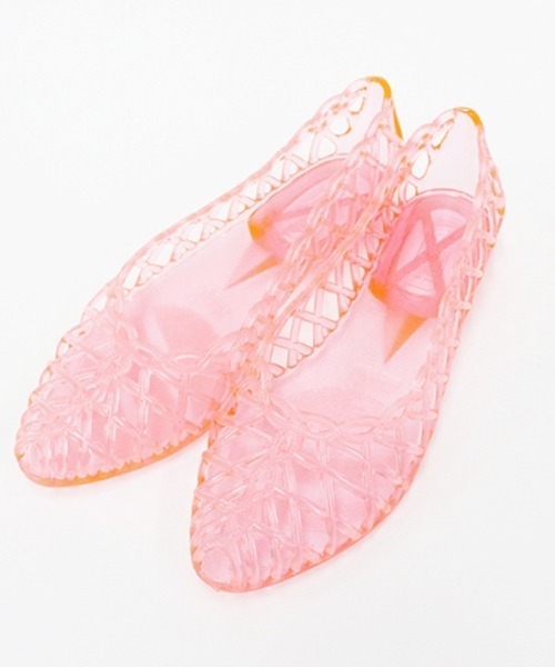 Casselini（キャセリーニ）の「【直営店限定】Casselini(キャセリーニ)ポケッターシューズ（サンダル・レディース・クリア/サックスブルー/ピンク/ゴールド/イエロー/ブルー・M/L/S/LL）」の12枚目の写真