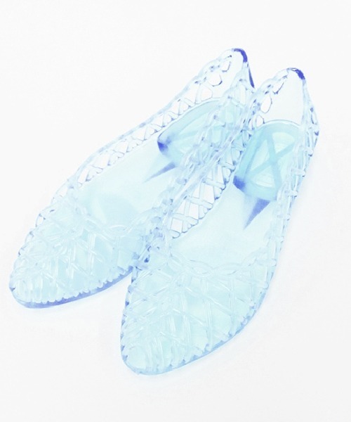 Casselini（キャセリーニ）の「【直営店限定】Casselini(キャセリーニ)ポケッターシューズ（サンダル・レディース・クリア/サックスブルー/ピンク/ゴールド/イエロー/ブルー・M/L/S/LL）」の18枚目の写真