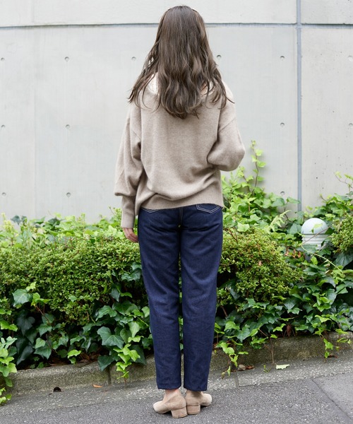 flower(フラワー)の「フラッフニットカーディガン(カーディガン/ボレロ・レディース・ブラウン/グレー/ピンク/ブルー/アイボリー・FREE)」の8枚目の写真