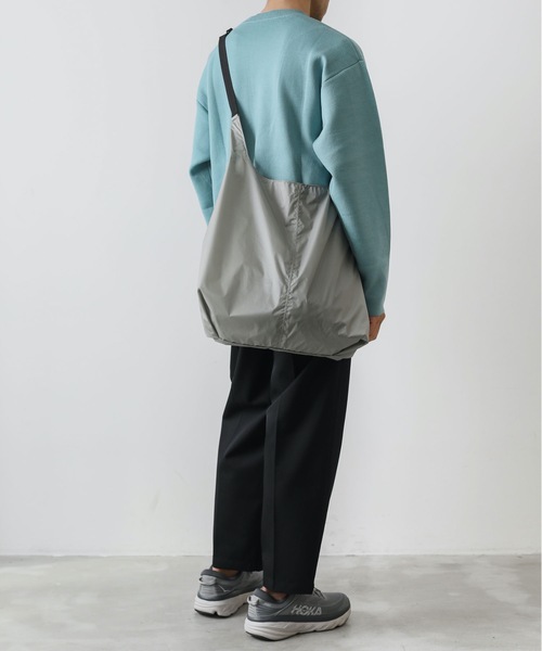 ATTACHMENT（アタッチメント）の「W/Peダブルフェイスニット クルーネックプルオーバー（ニット/セーター・メンズ・ホワイト/ライトブルー/ブラック/グレー/ダークブルー・1/2/3）」の19枚目の写真