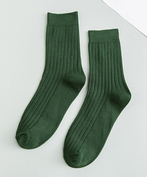 Fun & Daily（ファンアンドデイリー）の「F&D : クラシックカラーソックス（ソックス/靴下・メンズ・イエロー/ブルー/ブラック/グリーン/オレンジ/ホワイト/ライトグレー/ブラウン/ネイビー/チャコールグレー・FREE）」の19枚目の写真