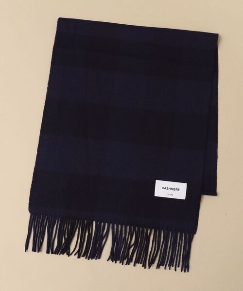 セール Sd カシミヤ ブロック チェック マフラー ストール ショール Ships シップス のファッション通販 Zozotown