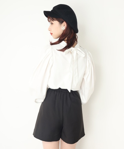 one after another NICE CLAUP(ワンアフターアナザーナイスクラップ)の「シンプルショートパンツ(その他パンツ・レディース・ブラウン/ブラック/ベージュ/チェック・FREE)」の15枚目の写真