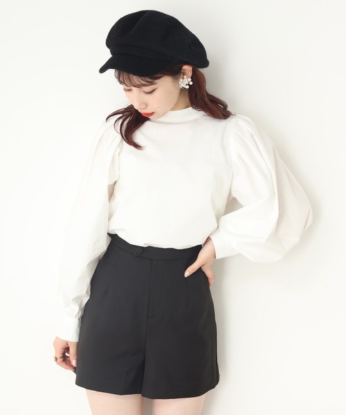 one after another NICE CLAUP(ワンアフターアナザーナイスクラップ)の「シンプルショートパンツ(その他パンツ・レディース・ブラウン/ブラック/ベージュ/チェック・FREE)」の14枚目の写真
