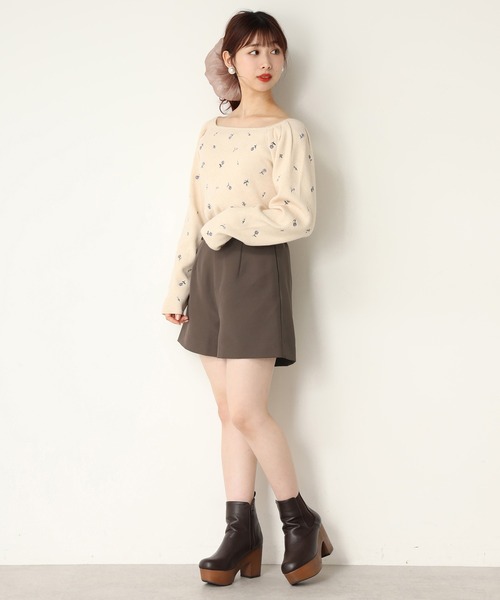one after another NICE CLAUP(ワンアフターアナザーナイスクラップ)の「シンプルショートパンツ(その他パンツ・レディース・ブラウン/ブラック/ベージュ/チェック・FREE)」の22枚目の写真