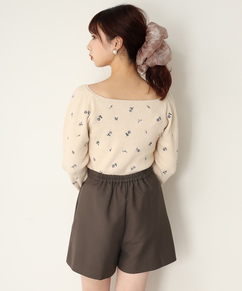 one after another NICE CLAUP(ワンアフターアナザーナイスクラップ)の「シンプルショートパンツ(その他パンツ・レディース・ブラウン/ブラック/ベージュ/チェック・FREE)」の21枚目の写真