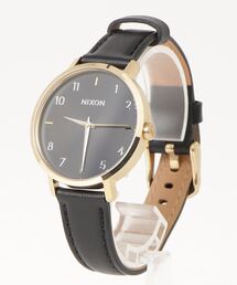 NIXON（ニクソン）の「NIXON/ニクソン 腕時計 ARROW LEATHER -GD/BK NA1091513-00（アナログ腕時計・メンズ）」