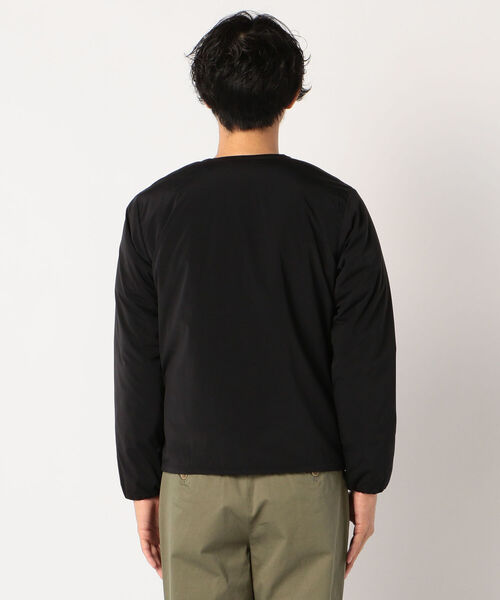 GLOSTER（グロスター）の「【PRIMALOFT / プリマロフト 】インサレーション ノーカラー ジャケット（ブルゾン・メンズ・ブラック/カーキ/ネイビー・L/S/M/XL）」の6枚目の写真