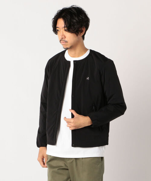 GLOSTER（グロスター）の「【PRIMALOFT / プリマロフト 】インサレーション ノーカラー ジャケット（ブルゾン・メンズ・ブラック/カーキ/ネイビー・L/S/M/XL）」の21枚目の写真