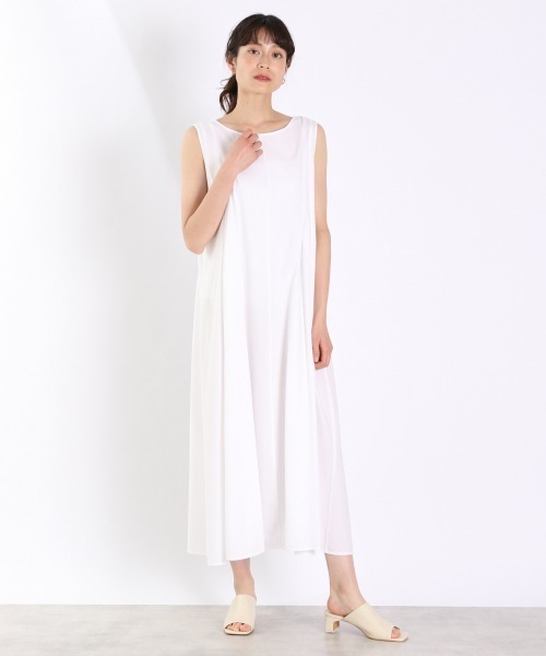 LOWRYS FARM（ローリーズファーム）の「レイヤードフハク２Ｐワンピ　931988（ワンピース・レディース・アイボリー/ブラック/ミント・FREE）」の8枚目の写真