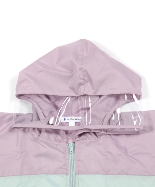 GLOBAL WORK（グローバルワーク）の「キッズレインポンチョ【G.W.G.G.】/921933（レインコート/ポンチョ・キッズ・ネイビー/ミント・FREE）」の5枚目の写真