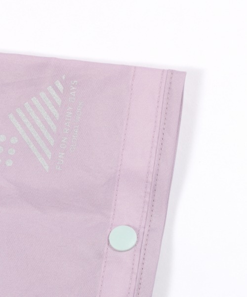 GLOBAL WORK（グローバルワーク）の「キッズレインポンチョ【G.W.G.G.】/921933（レインコート/ポンチョ・キッズ・ネイビー/ミント・FREE）」の8枚目の写真