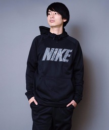 NIKE（ナイキ）の「【NIKE/ナイキ】サーマプルオーバーフーディーパーカー　ＣＵ６２６８　ブランドロゴ　断熱性　速乾性（パーカー・レディース）」
