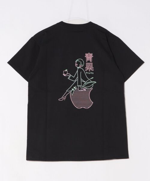 FRUIT OF THE LOOM(フルーツオブザルーム)の「はらわたちゅん子コラボTEE / Tシャツ / 半袖 / カジュアル / バック / プリント / ユニセックス(Tシャツ/カットソー・メンズ・ホワイト/ブラック・S/M/L/XL)」の13枚目の写真