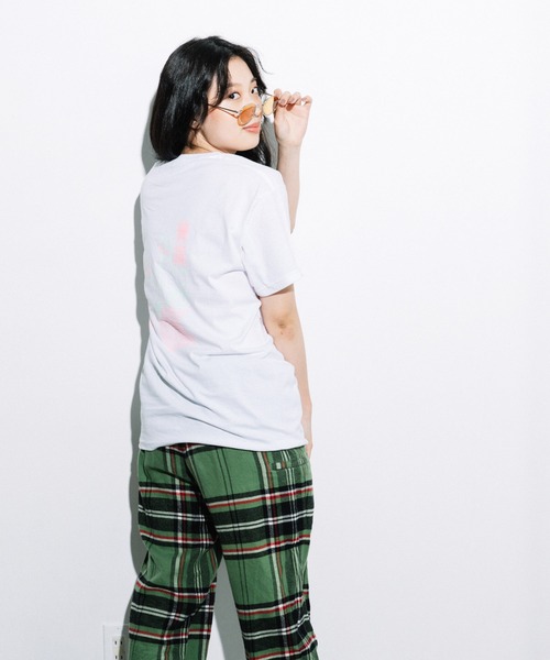 FRUIT OF THE LOOM(フルーツオブザルーム)の「はらわたちゅん子コラボTEE / Tシャツ / 半袖 / カジュアル / バック / プリント / ユニセックス(Tシャツ/カットソー・メンズ・ホワイト/ブラック・S/M/L/XL)」の10枚目の写真