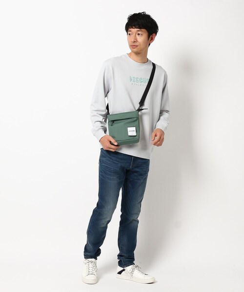 THE SHOP TK (ザ ショップ ティーケー )の「◆シンセティック縦型ショルダーバッグ(ショルダーバッグ・メンズ・ブラック/キャメル/ベビーピンク/グリーン系・00)」の15枚目の写真