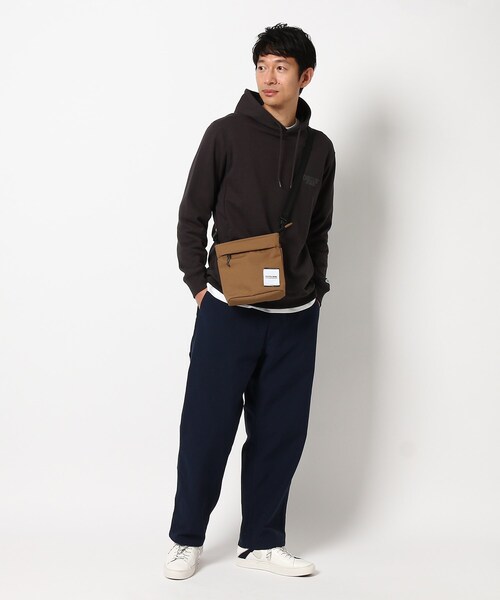 THE SHOP TK (ザ ショップ ティーケー )の「◆シンセティック縦型ショルダーバッグ(ショルダーバッグ・メンズ・ブラック/キャメル/ベビーピンク/グリーン系・00)」の11枚目の写真