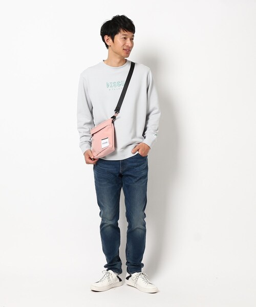 THE SHOP TK (ザ ショップ ティーケー )の「◆シンセティック縦型ショルダーバッグ(ショルダーバッグ・メンズ・ブラック/キャメル/ベビーピンク/グリーン系・00)」の9枚目の写真