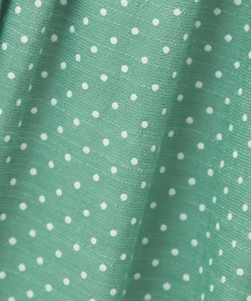 libelle more（リベル モア）の「T/Rスラブ　ウエストフリルドットスカート（スカート・レディース・ブラック/ネイビー/オフホワイト/グリーン/モカ・M）」の21枚目の写真