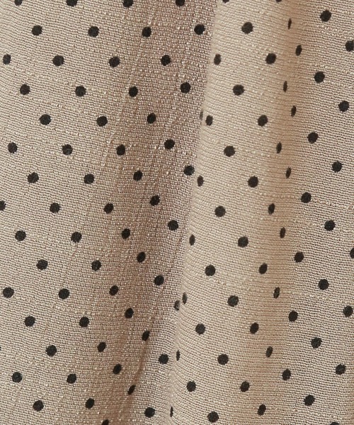 libelle more（リベル モア）の「T/Rスラブ　ウエストフリルドットスカート（スカート・レディース・ブラック/ネイビー/オフホワイト/グリーン/モカ・M）」の20枚目の写真