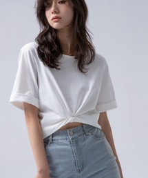【綿100%】バックオープンTシャツ