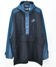 NIKE（ナイキ）の「【ヴィンテージ古着】 NIKE/ナイキ Champs Sports別注 ハーフジップ フード ナイロンプルオーバー（ナイロンジャケット・メンズ）」