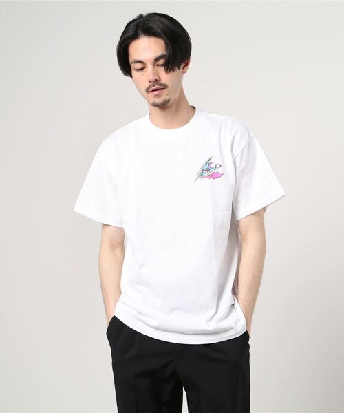 SANTA CRUZ(サンタクルーズ)の「【ムラサキスポーツ別注】SANTACRUZ/サンタクルーズ Tシャツ 502212402(Tシャツ/カットソー・メンズ・ブラック/ホワイト・L/M/XL)」の4枚目の写真