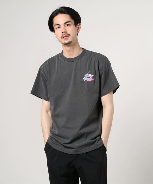 SANTA CRUZ(サンタクルーズ)の「【ムラサキスポーツ別注】SANTACRUZ/サンタクルーズ Tシャツ 502212402(Tシャツ/カットソー・メンズ・ブラック/ホワイト・L/M/XL)」の5枚目の写真
