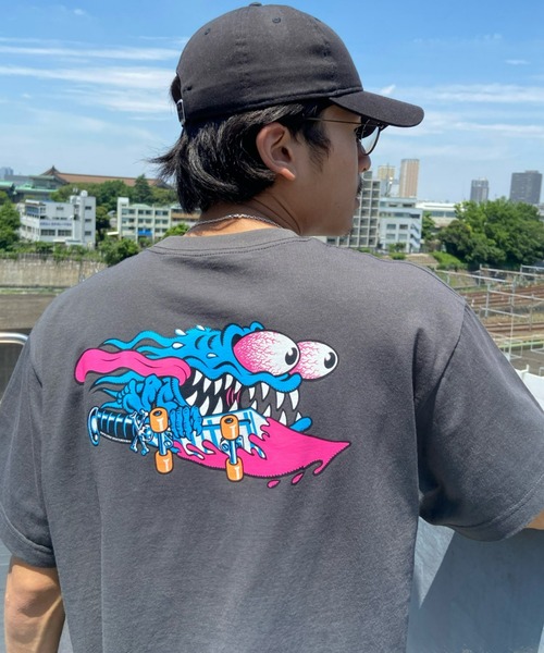 SANTA CRUZ(サンタクルーズ)の「【ムラサキスポーツ別注】SANTACRUZ/サンタクルーズ Tシャツ 502212402(Tシャツ/カットソー・メンズ・ブラック/ホワイト・L/M/XL)」の7枚目の写真