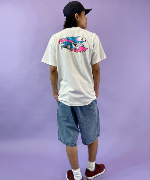 SANTA CRUZ(サンタクルーズ)の「【ムラサキスポーツ別注】SANTACRUZ/サンタクルーズ Tシャツ 502212402(Tシャツ/カットソー・メンズ・ブラック/ホワイト・L/M/XL)」の17枚目の写真
