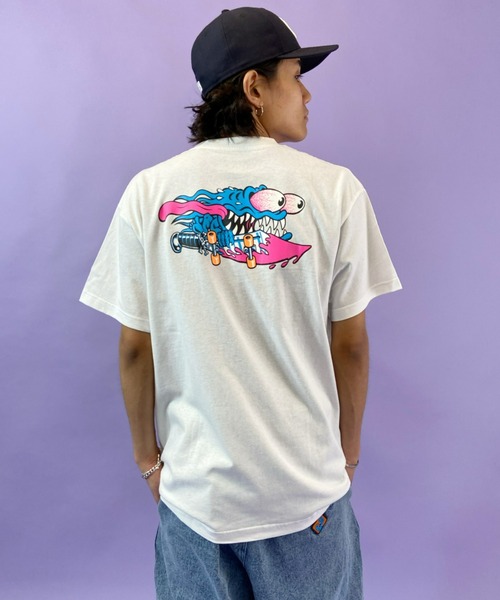 SANTA CRUZ(サンタクルーズ)の「【ムラサキスポーツ別注】SANTACRUZ/サンタクルーズ Tシャツ 502212402(Tシャツ/カットソー・メンズ・ブラック/ホワイト・L/M/XL)」の16枚目の写真