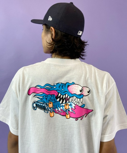 SANTA CRUZ(サンタクルーズ)の「【ムラサキスポーツ別注】SANTACRUZ/サンタクルーズ Tシャツ 502212402(Tシャツ/カットソー・メンズ・ブラック/ホワイト・L/M/XL)」の15枚目の写真