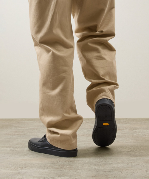 TOSS（トス）の「TOSS トス / Bath バース ビブラムソール レザードレススニーカー / TOSS-B2（スニーカー・メンズ・ホワイト/ナチュラル/ブラック・8/10/7/9/4/6/5）」の22枚目の写真