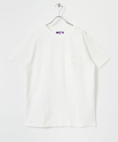THE NORTH FACE PURPLE LABEL（ザ ノースフェイス パープルレーベル）の「THE NORTH FACE PURPLE LABEL　7oz H/S Pocket Tee（Tシャツ/カットソー・メンズ・オフホワイト/グレー/レッド系その他/ブラック・X-LARGE/MEDIUM/LARGE）」の2枚目の写真