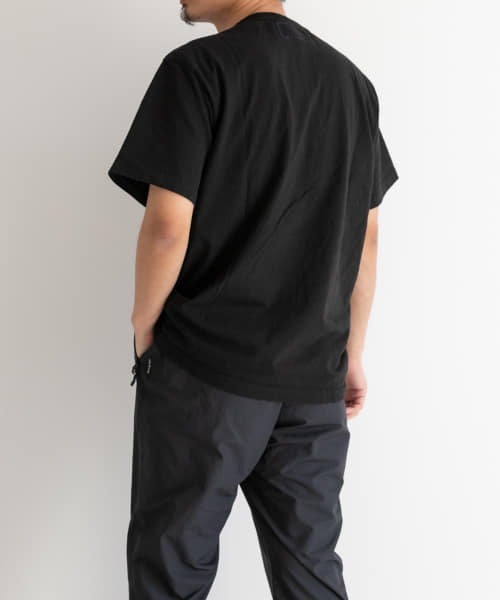 THE NORTH FACE PURPLE LABEL（ザ ノースフェイス パープルレーベル）の「THE NORTH FACE PURPLE LABEL　7oz H/S Pocket Tee（Tシャツ/カットソー・メンズ・オフホワイト/グレー/レッド系その他/ブラック・X-LARGE/MEDIUM/LARGE）」の12枚目の写真