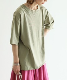 ピグメントプリントTシャツ