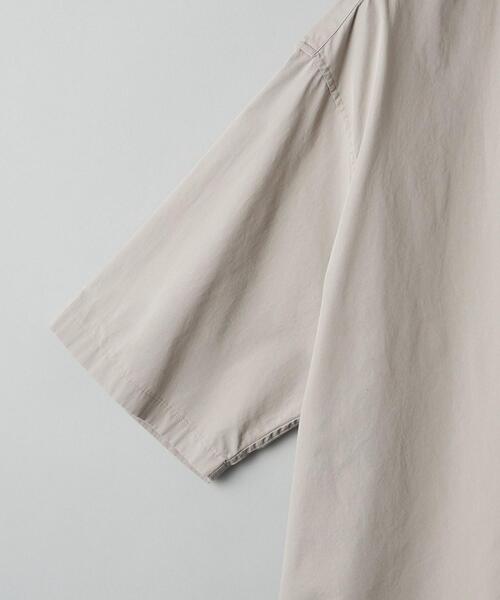 BEAUTY&YOUTH UNITED ARROWS（ビューティーアンドユースユナイテッドアローズ）の「BY TANGO ブロード テーパード シャツ（シャツ/ブラウス・メンズ・ホワイト/ネイビー/ブラウン/グレー・S/M/L/XL）」の7枚目の写真