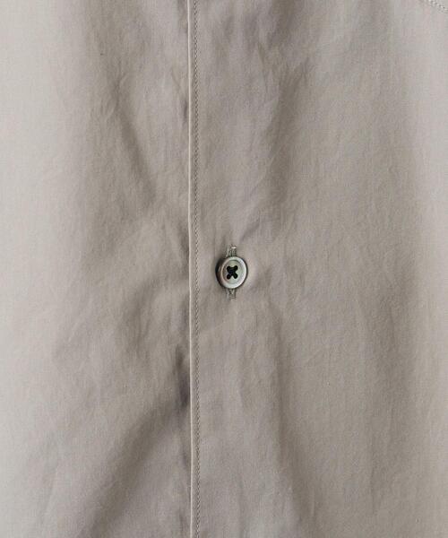 BEAUTY&YOUTH UNITED ARROWS（ビューティーアンドユースユナイテッドアローズ）の「BY TANGO ブロード テーパード シャツ（シャツ/ブラウス・メンズ・ホワイト/ネイビー/ブラウン/グレー・S/M/L/XL）」の10枚目の写真