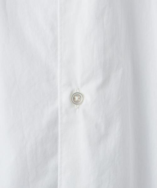 BEAUTY&YOUTH UNITED ARROWS（ビューティーアンドユースユナイテッドアローズ）の「BY TANGO ブロード テーパード シャツ（シャツ/ブラウス・メンズ・ホワイト/ネイビー/ブラウン/グレー・S/M/L/XL）」の11枚目の写真