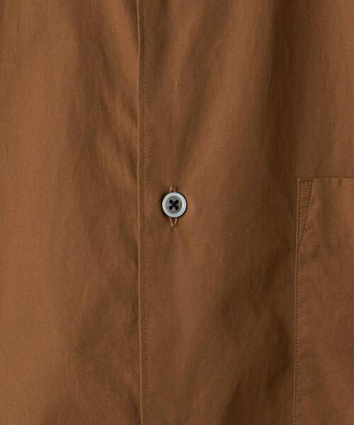 BEAUTY&YOUTH UNITED ARROWS（ビューティーアンドユースユナイテッドアローズ）の「BY TANGO ブロード テーパード シャツ（シャツ/ブラウス・メンズ・ホワイト/ネイビー/ブラウン/グレー・S/M/L/XL）」の12枚目の写真