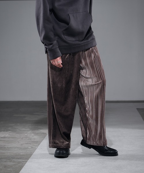 PLEATS PLEASE ベルベット ベロア パンツ 楽天市場】【SALE／50％OFF】ベロアパンツ ベロア パンツ レディース