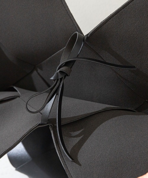 rectangle（レクタングル）の「メッシュトートバッグ（トートバッグ・レディース・ブラック/アイボリー・FREE）」の9枚目の写真