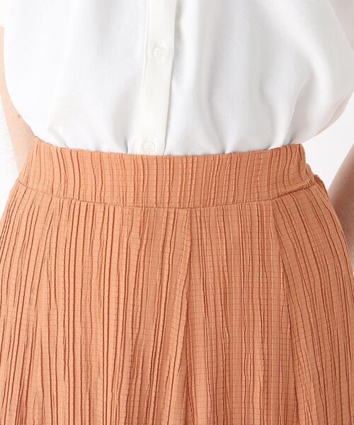 DRESKIP（ドレスキップ）の「◆ウエストギャザーゴア－ドスカート（スカート・レディース・オフホワイト/ブラウン系その他/ダークオレンジ・02/03/04）」の10枚目の写真