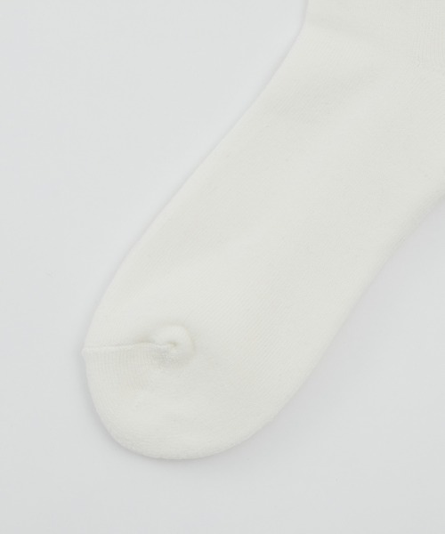 WHO'S WHO gallery（フーズフーギャラリー）の「【KOOKY'N/クーキー】スタジアムソックス（ソックス/靴下・メンズ・ホワイト/ブラック/ブルー/グリーン・FREE）」の6枚目の写真