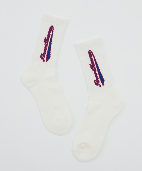 WHO'S WHO gallery（フーズフーギャラリー）の「【KOOKY'N/クーキー】スタジアムソックス（ソックス/靴下・メンズ・ホワイト/ブラック/ブルー/グリーン・FREE）」の8枚目の写真