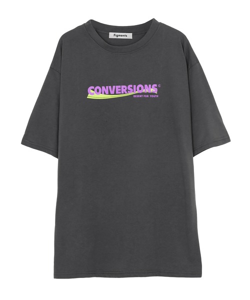 Figments(フィグメンツ)の「CONVERSIONS Tシャツ(Tシャツ/カットソー・レディース・スミクロ/ライトベージュ・FREE)」の11枚目の写真