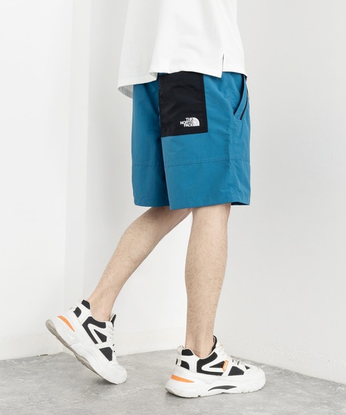 THE NORTH FACE(ザノースフェイス)の「THE NORTH FACE ザ・ノースフェイス STEEP SHORTS 軽撥水 クライミングショーツ(その他パンツ・メンズ・ブラック/ベージュ/ブルー/パープル・M/XL/L)」の13枚目の写真