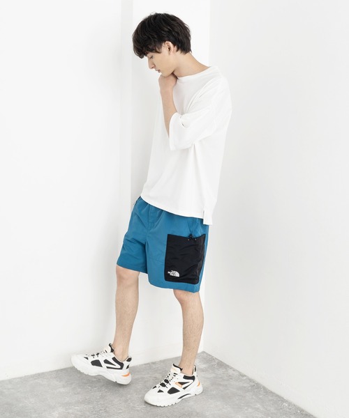 THE NORTH FACE(ザノースフェイス)の「THE NORTH FACE ザ・ノースフェイス STEEP SHORTS 軽撥水 クライミングショーツ(その他パンツ・メンズ・ブラック/ベージュ/ブルー/パープル・M/XL/L)」の14枚目の写真
